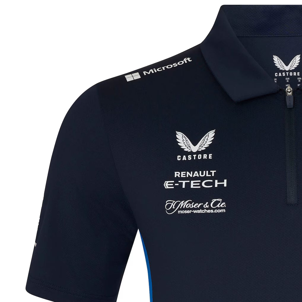 Alpine Men's Polo Shirt Navy 2025-RP Teamwear