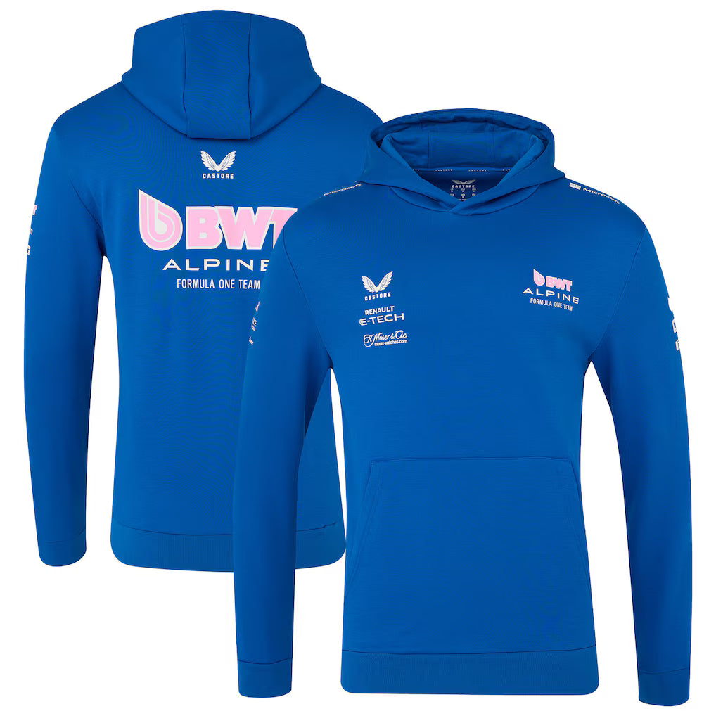 Alpine Men's Pullover Hoodie Blue 2025-RP Teamwear