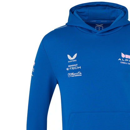 Alpine Men's Pullover Hoodie Blue 2025-RP Teamwear