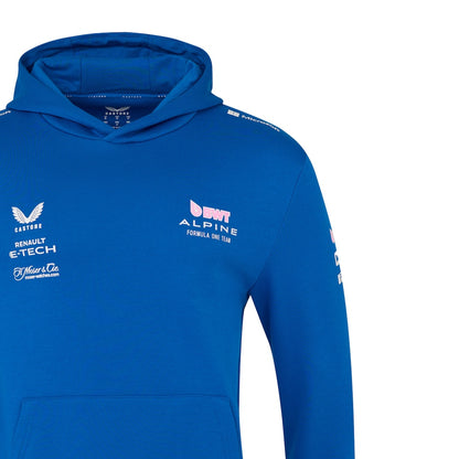 Alpine Men's Pullover Hoodie Blue 2025-RP Teamwear