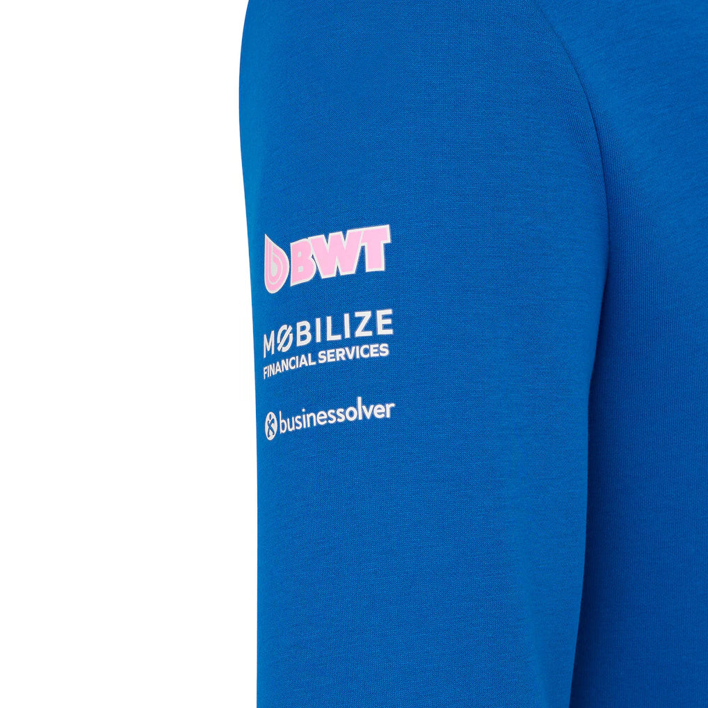 Alpine Men's Pullover Hoodie Blue 2025-RP Teamwear