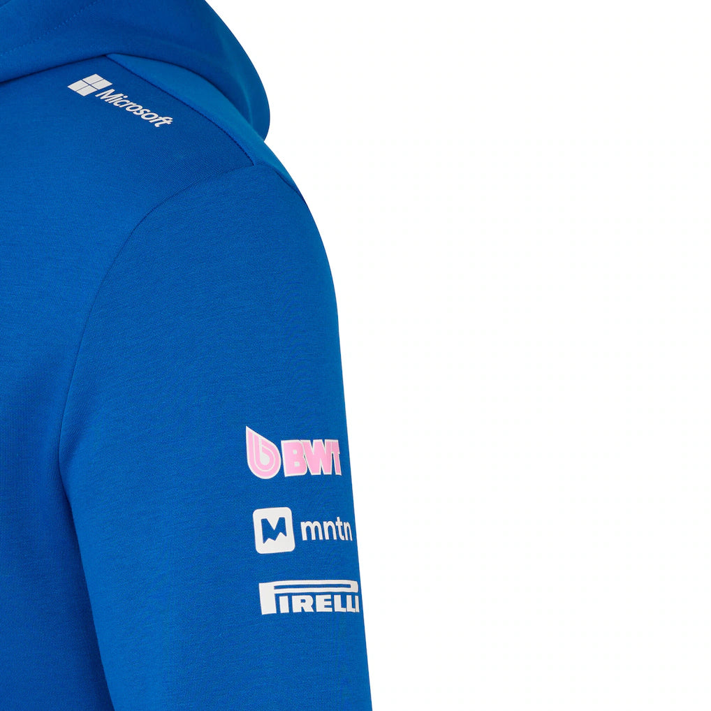 Alpine Men's Pullover Hoodie Blue 2025-RP Teamwear