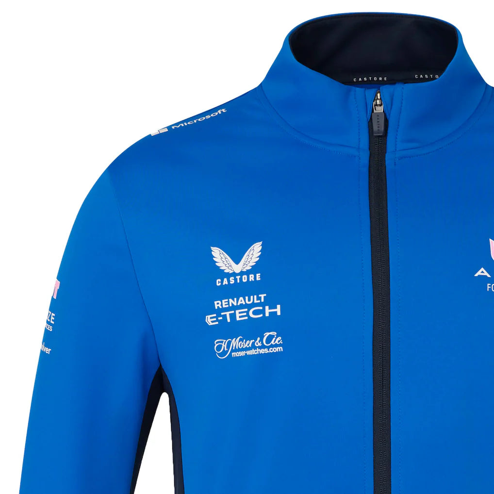 Alpine Men's Softshell Jacket Blue 2025-RP Teamwear