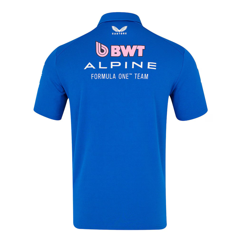 Alpine Racing Blue Alpine Men's Polo Shirt Lapis Blue 2026 - RP Teamwear – Racing Miami