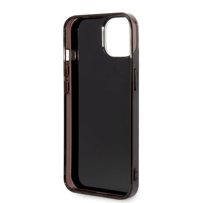 AMG iPhone 14 Max Hard Case - Transparent Double Layer Expressive Graphic I