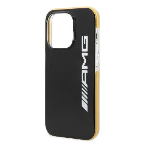 AMG iPhone 14 Pro Hard Case - PC/TPU - Black Yellow
