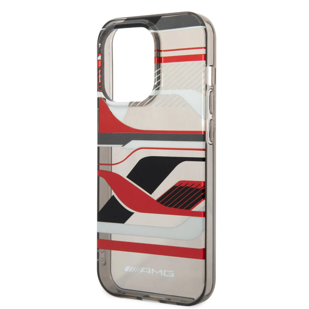 AMG iPhone 14 Pro Hard Case - PC/TPU Transparent Expressive Graphic