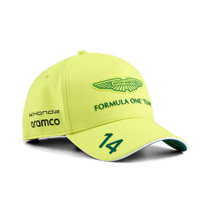 Aston Martin F1 Fernando Alonso Baseball Cap Lime 2026 - RP Teamwear
