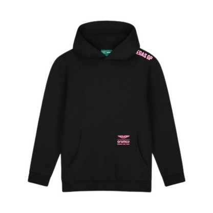 Aston Martin F1 Special Edition Vegas Gp Hoodie Black 2025-Fanwear