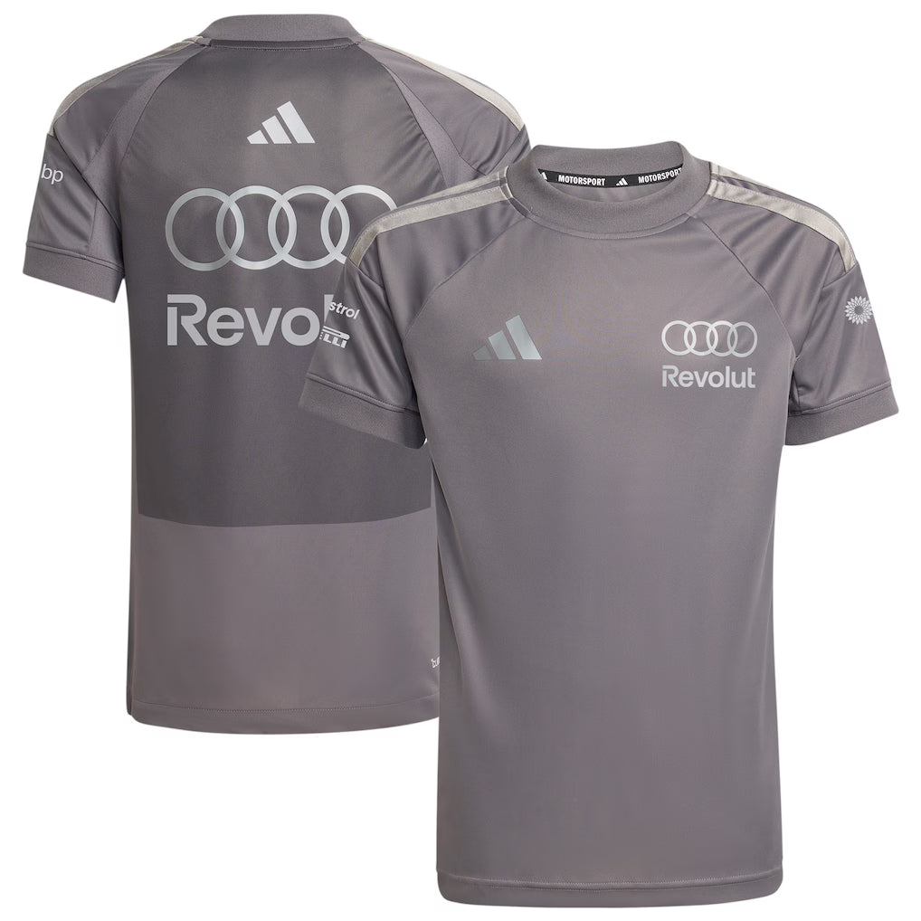 Audi F1 Team Driver Jersey Short Sleeve Grey 2026 - RP Teamwear