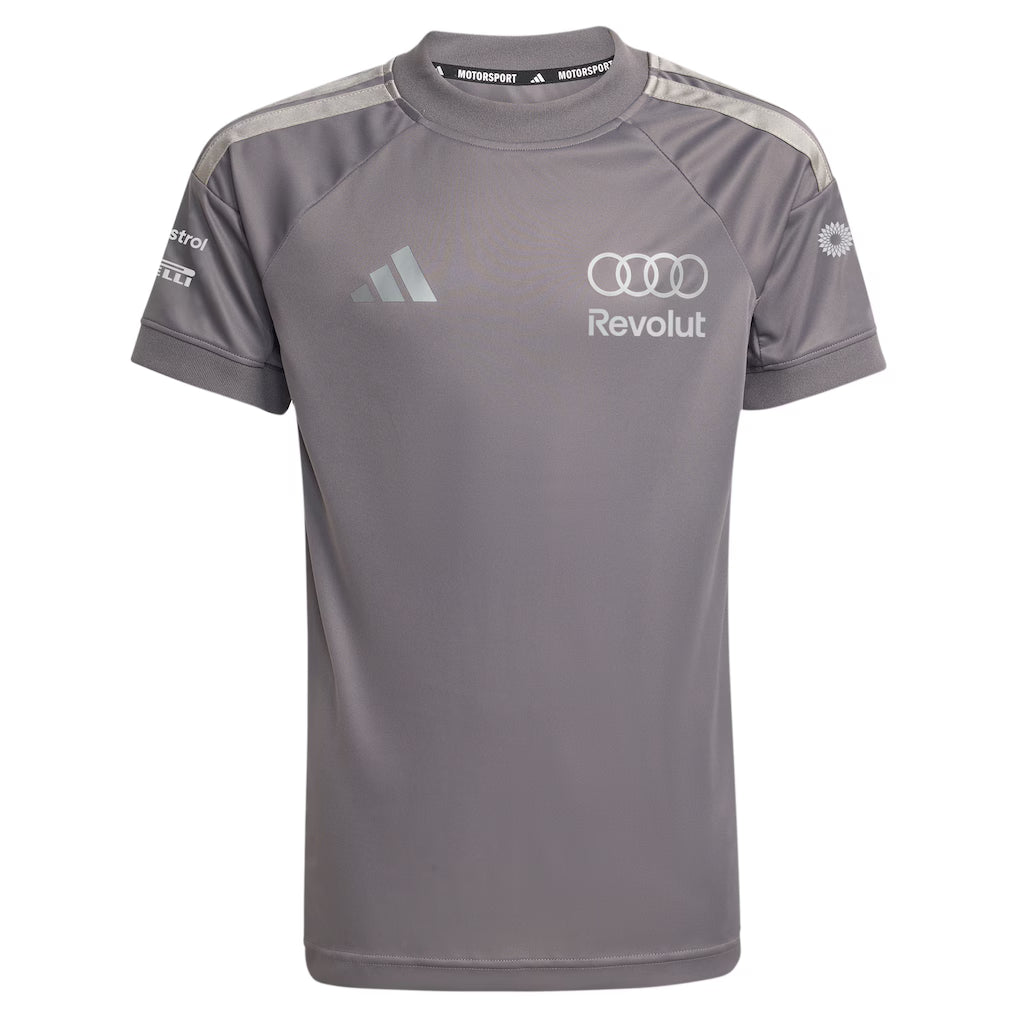 Audi F1 Team Driver Jersey Short Sleeve Grey 2026 - RP Teamwear