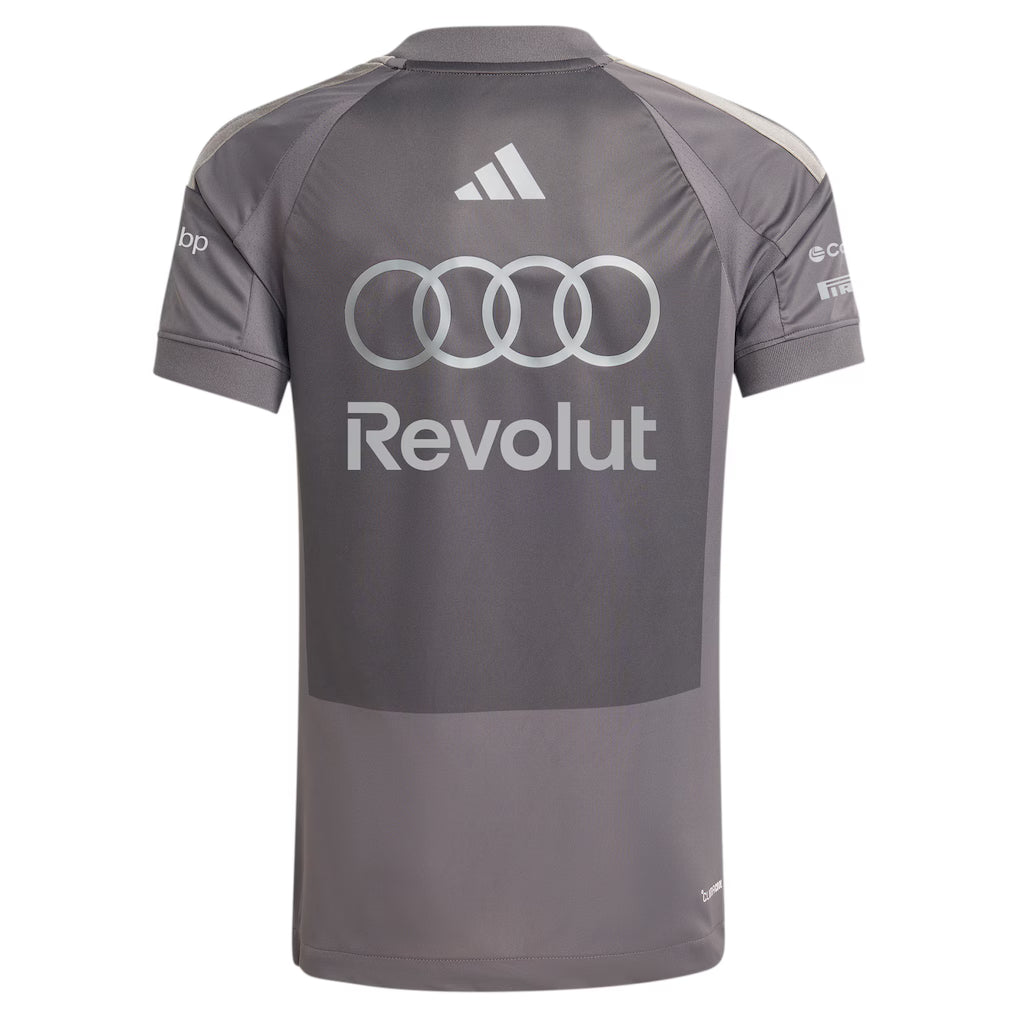 Audi F1 Team Driver Jersey Short Sleeve Grey 2026 - RP Teamwear