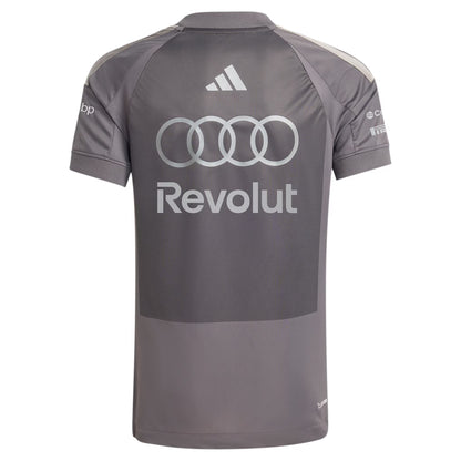 Audi F1 Team Driver Jersey Short Sleeve Grey 2026 - RP Teamwear