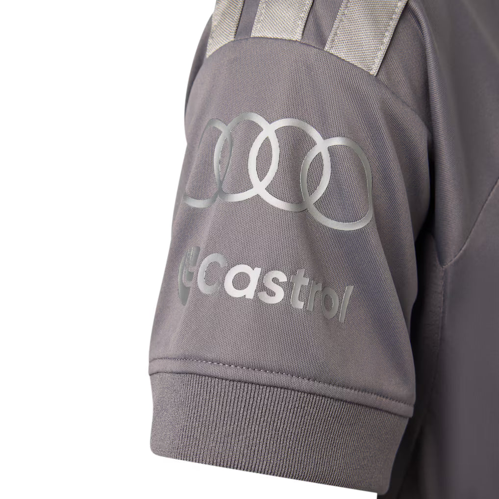 Audi F1 Team Driver Jersey Short Sleeve Grey 2026 - RP Teamwear