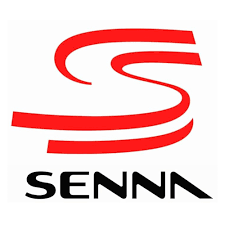 Ayrton Senna Ss Sticker White