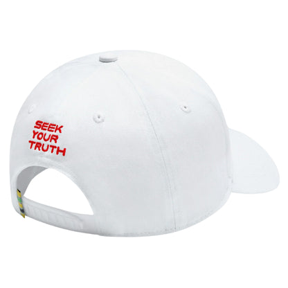 Ayrton Senna Logo Cap Bright White 2024-Fanwear