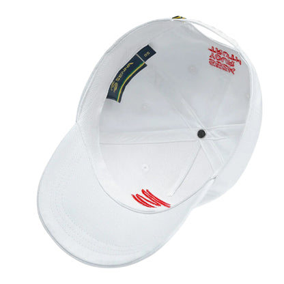 Ayrton Senna Logo Cap Bright White 2024-Fanwear