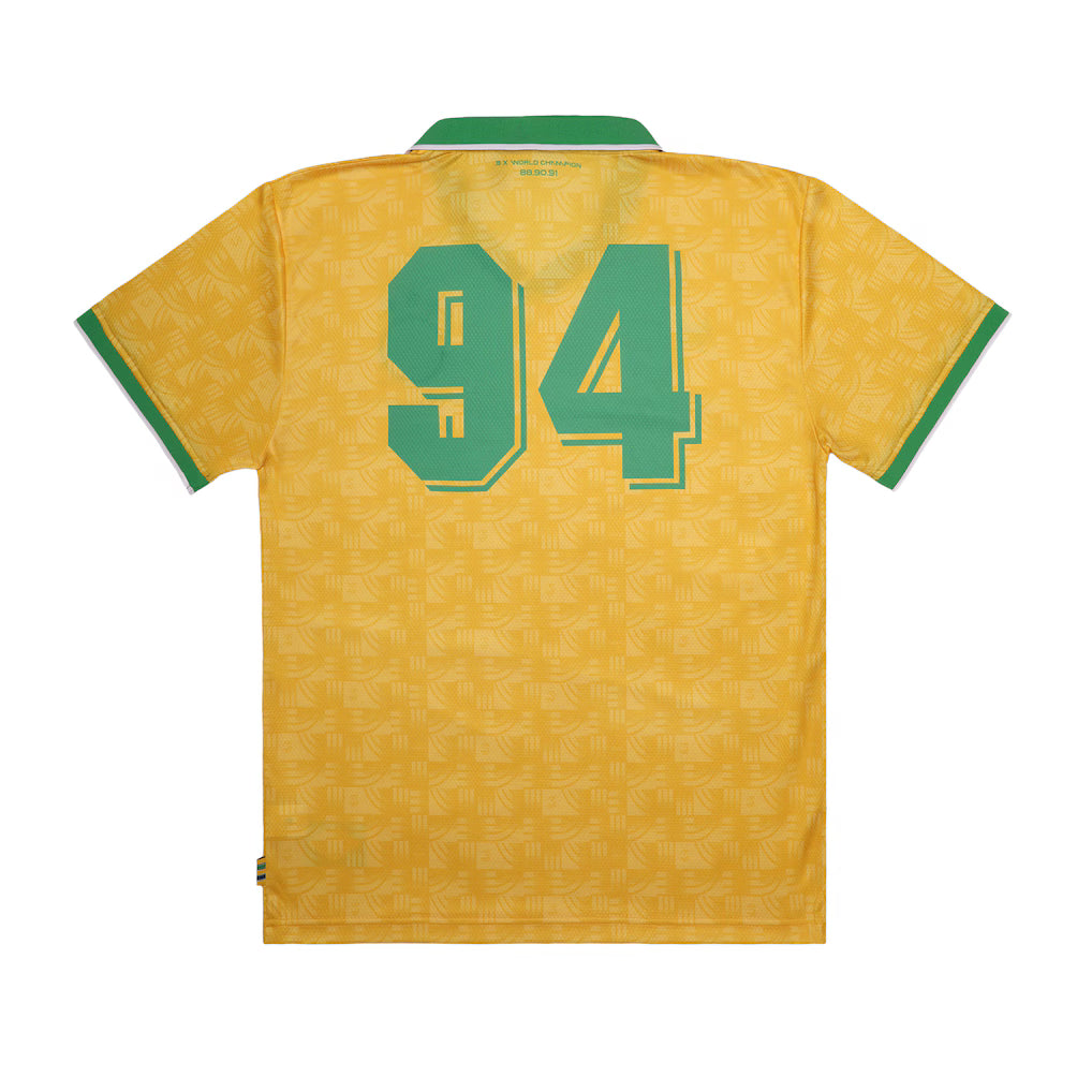 Ayrton Senna Men's Senna 94 Relaxed Fit Jersey Yellow 2026 - Fanwear