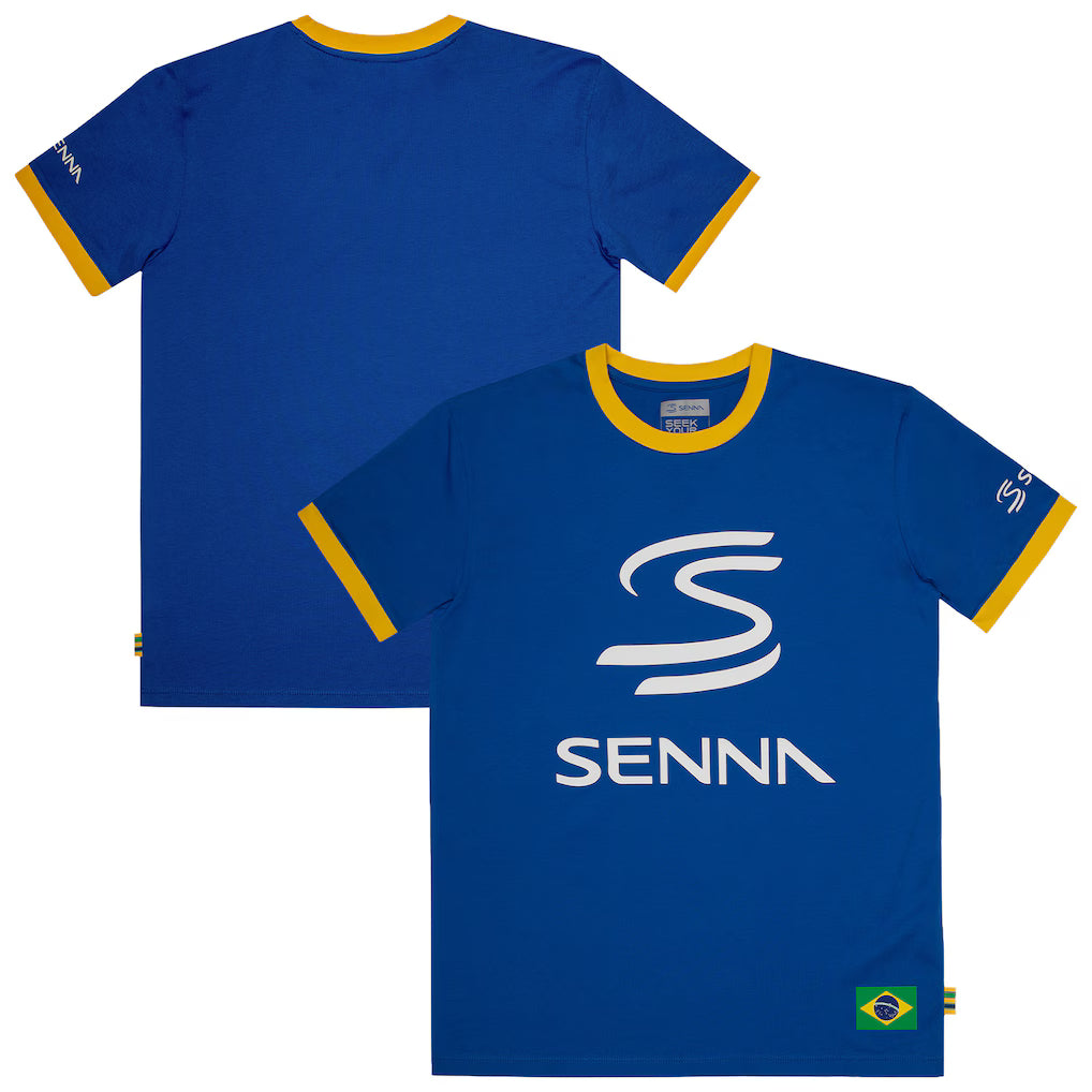 Ayrton Senna Men's Legacy T-Shirt Blue 2026 - Fanwear