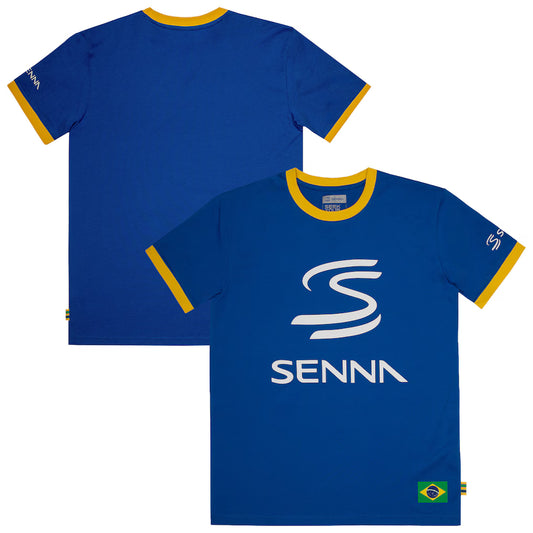 Ayrton Senna Men's Legacy T-Shirt Blue 2026 - Fanwear