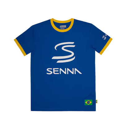 Ayrton Senna Men's Legacy T-Shirt Blue 2026 - Fanwear