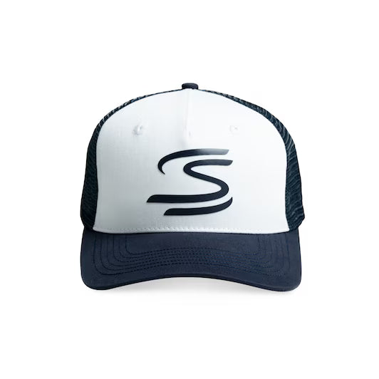 Ayrton Senna Men's Trucker Cap Navy 2025-Fanwear