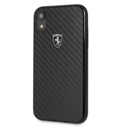 Ferrari iPhone XR Hard Case - Heritage Collection Real Carbon Fiber