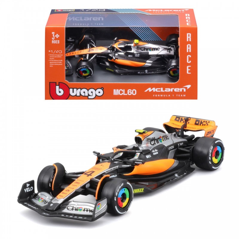 1:43 Scale Model | Mclaren Mcl60 Lando Norris Without Driver Car