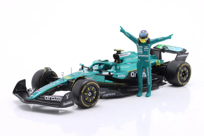 1:24 Scale Model | Aston Martin ARM25 Alonso With Driver Car