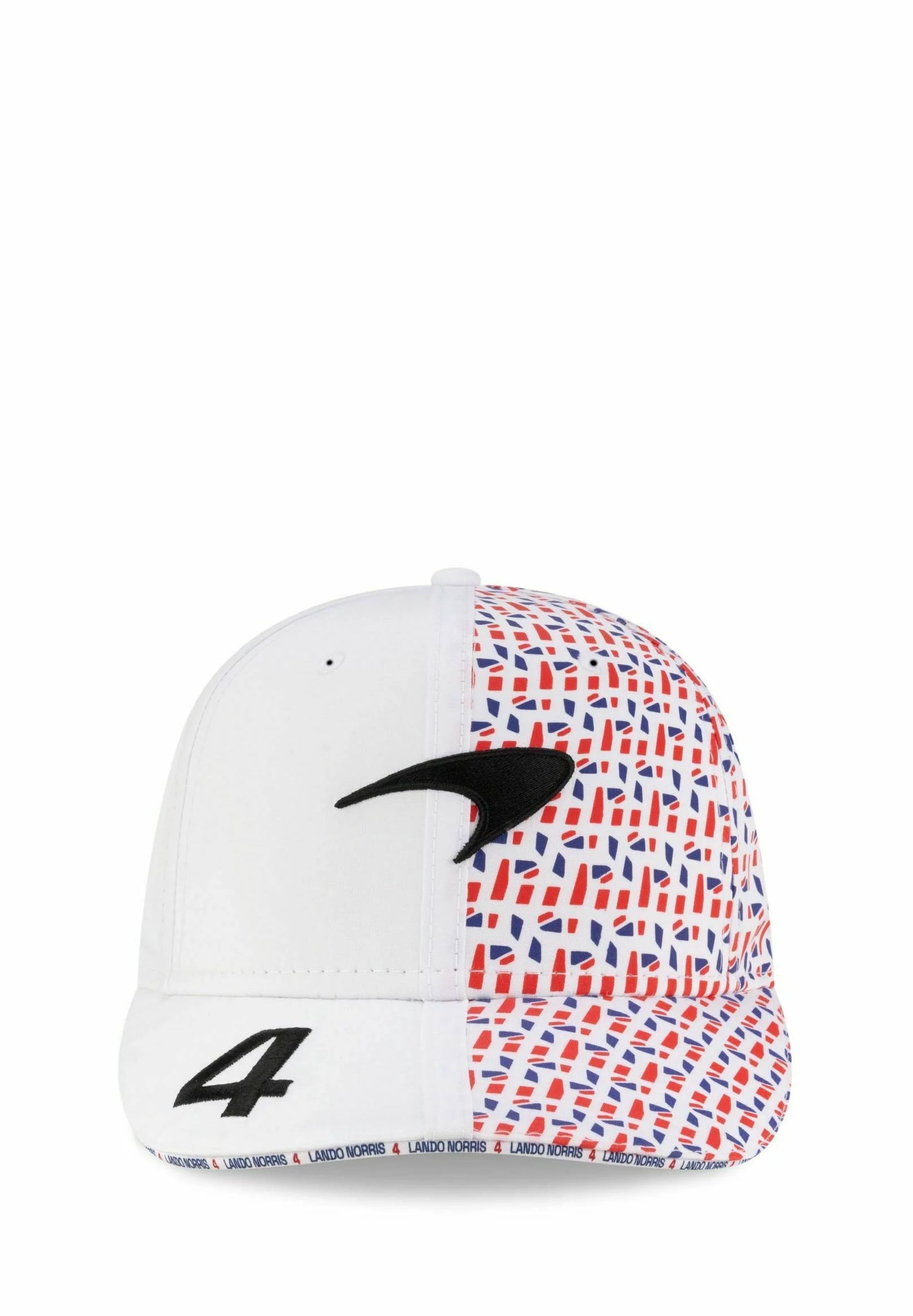 Mclaren Special Edition Men's Silverstone Lando Norris Cap White 2025-RP Teamwear