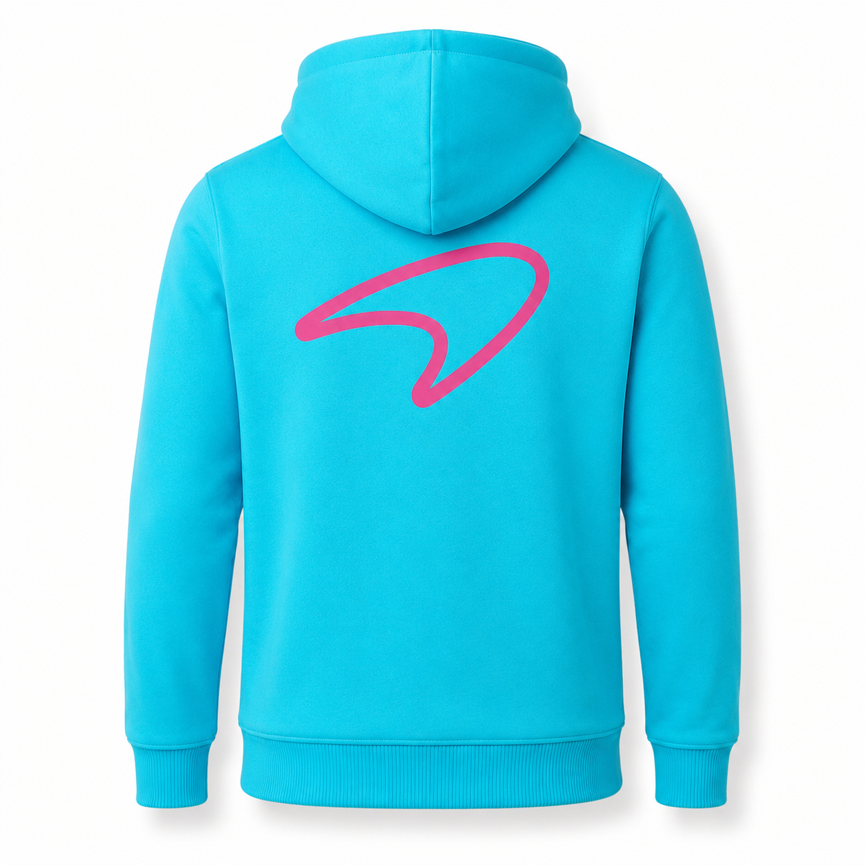 Mclaren Women's Miami Neon Graphic Hoodie Blue 2022-Fanwear