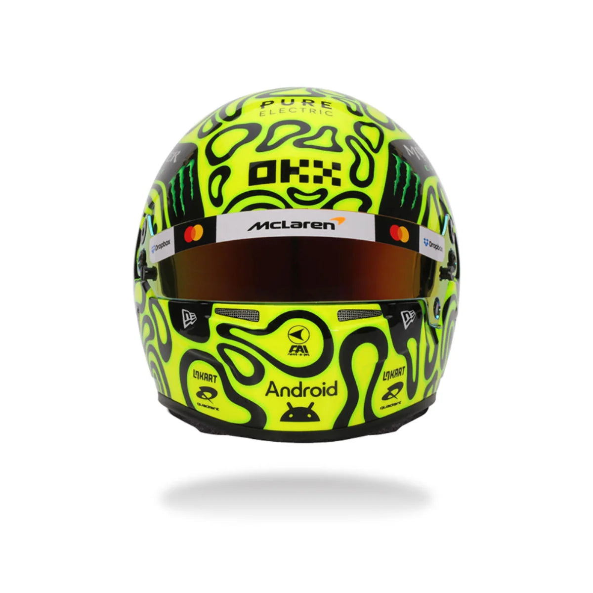 McLaren Lando Norris 1:2 Scale Mini Helmet 2025 - Fanwear