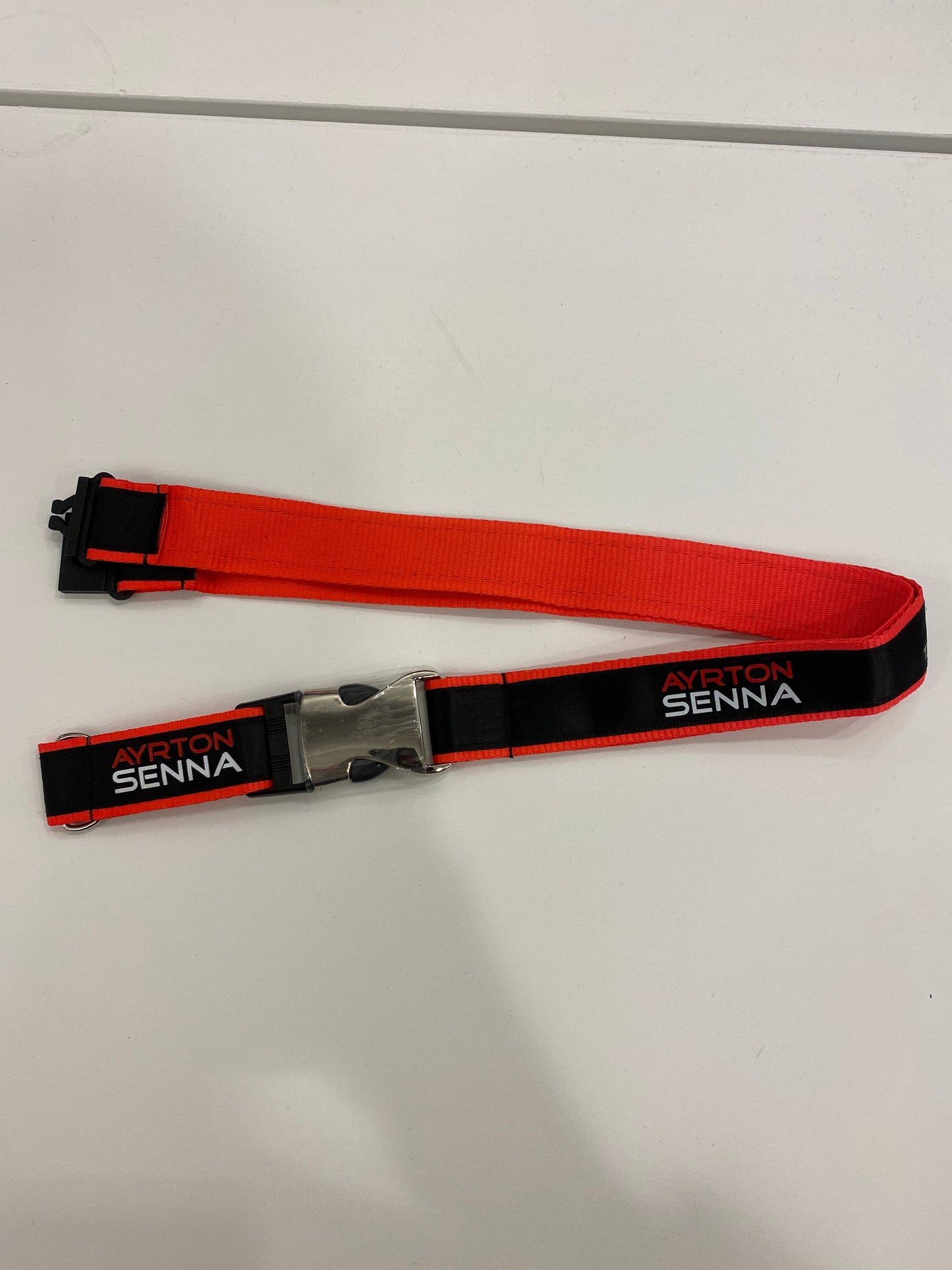 Ayrton Senna Lanyard Black