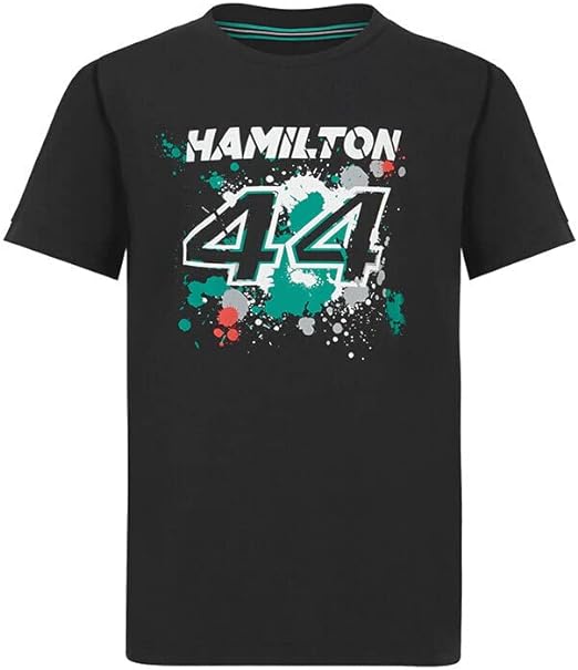 Mercedes-AMG Petronas Formula 1 Team Kids Lewis Hamilton 44 T-Shirt 2022-Fanwear
