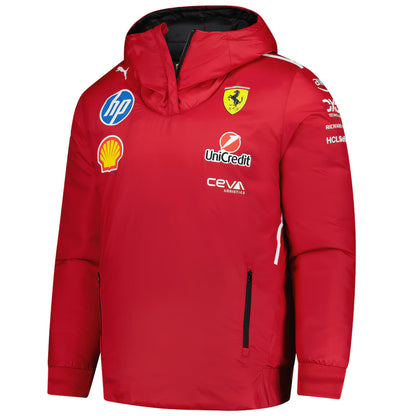 Scuderia Ferrari Men's Team Reversible Jacket Dark Cherry 2025-RP Teamwear