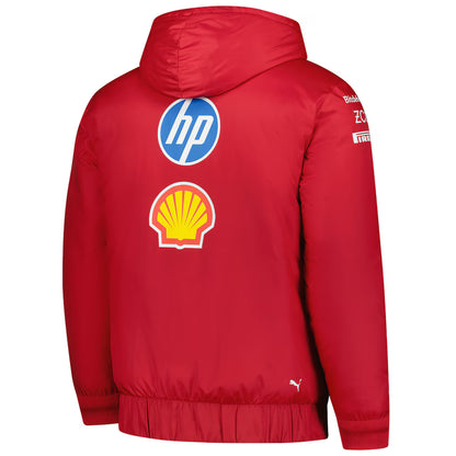 Scuderia Ferrari Men's Team Reversible Jacket Dark Cherry 2025-RP Teamwear