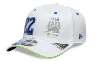Rb Visa Cash App Driver Yuki Tsunoda White Cap 2025-RP Teamwear