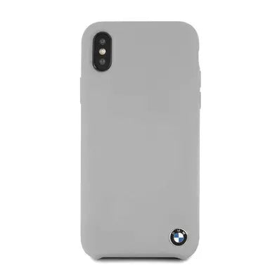BMW iPhone X / XS Hard Case - Gray Silicone