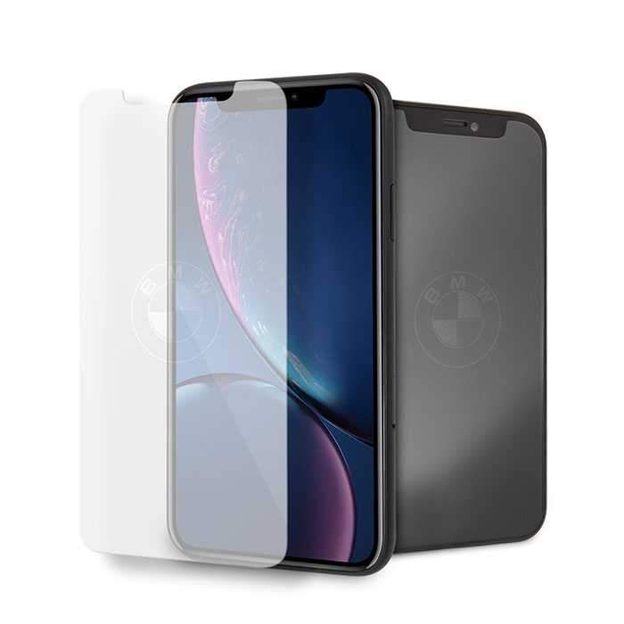 BMW iPhone XR Tempered Glass - Invisible Logo