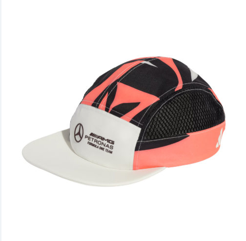Mercedes Kids Special Edition Miami Graphic Cap White Aurrub 2025 OSFY-RP Teamwear