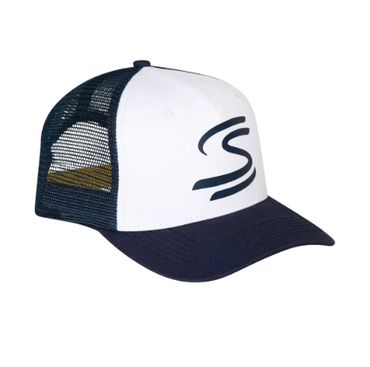 Ayrton Senna Men's Trucker Cap Navy 2025-Fanwear