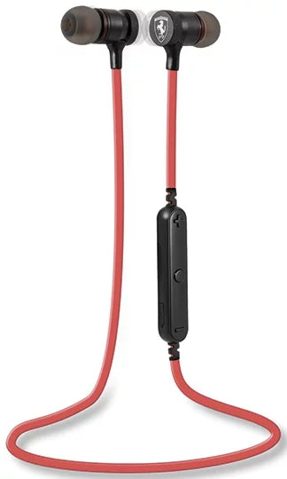 Ferrari Bluetooth Earphones - Red V4.4 Running Model