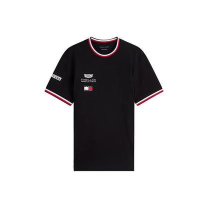 Cadillac F1 Team x Tommy Hilfiger Kids T-shirt Black 2026 - RP Teamwear