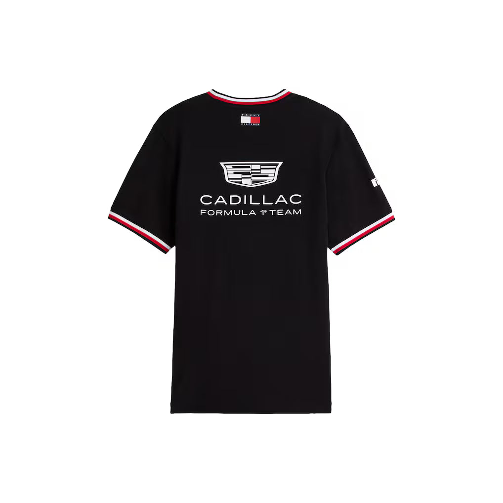 Cadillac F1 Team x Tommy Hilfiger Kids T-shirt Black 2026 - RP Teamwear