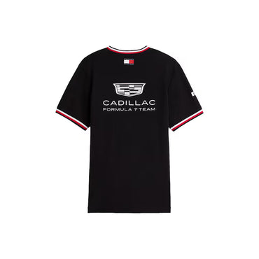 Cadillac F1 Team x Tommy Hilfiger Men's T-shirt Black 2026 - RP Teamwear