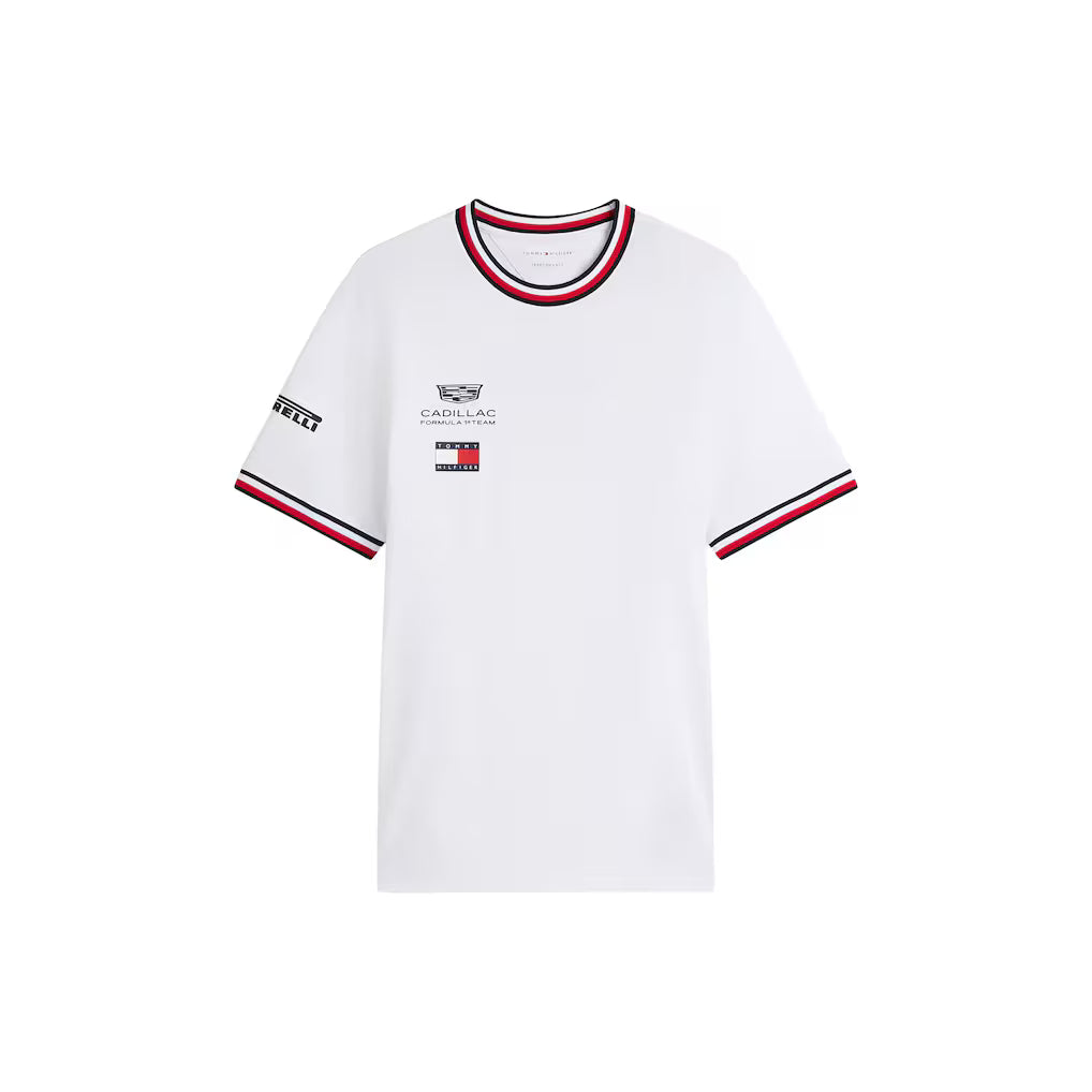 Cadillac F1 Team x Tommy Hilfiger Kids T-shirt White 2026 - RP Teamwear