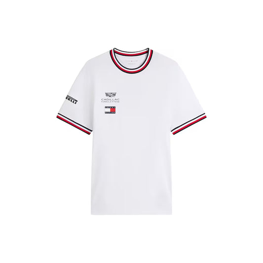 Cadillac F1 Team x Tommy Hilfiger Men's T-shirt White 2026 - RP Teamwear