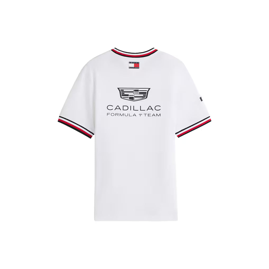 Cadillac F1 Team x Tommy Hilfiger Kids T-shirt White 2026 - RP Teamwear