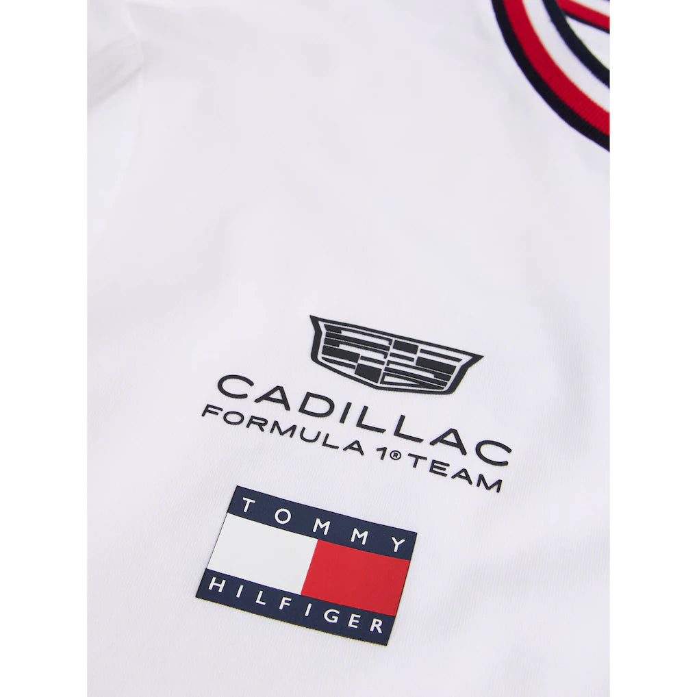 Cadillac F1 Team x Tommy Hilfiger Kids T-shirt White 2026 - RP Teamwear