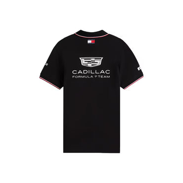 Cadillac F1 Team x Tommy Hilfiger Men's Polo Black 2026 - RP Teamwear